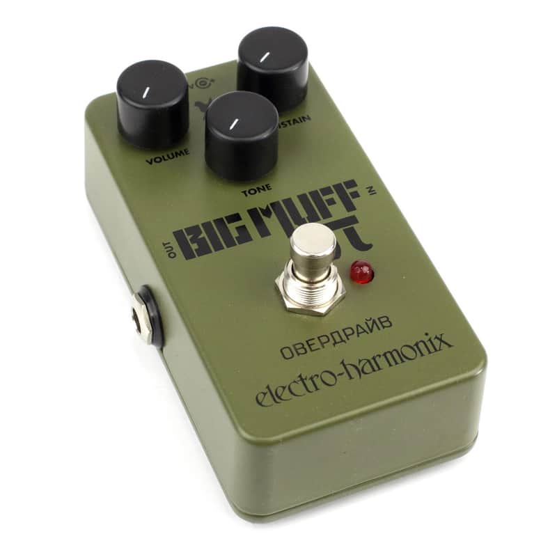 BIG MUFF π nano russian Used Electro-Harmonix EHX Nano Green Russian Big Muff Pi Fuzz
