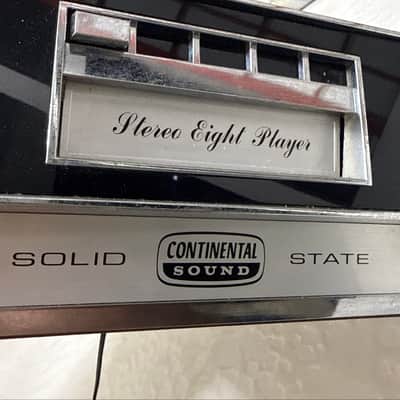 Continental Sound TD 400 Vintage Solid State 8 Track Stereo Eight Player Japan image 10