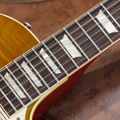 2014 Gibson Custom Shop Joe Bonamassa Skinnerburst Les Paul R9 VOS Electric Guitar Dirty Lemon + COA OHSC image 11