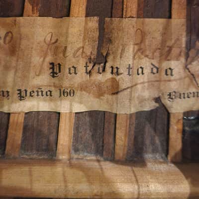Antique 1920 Juan Pastor Classical Guitarra Natural-Brazilian Rosewood-Restored-Amazing Tone-w/ OHSC image 6