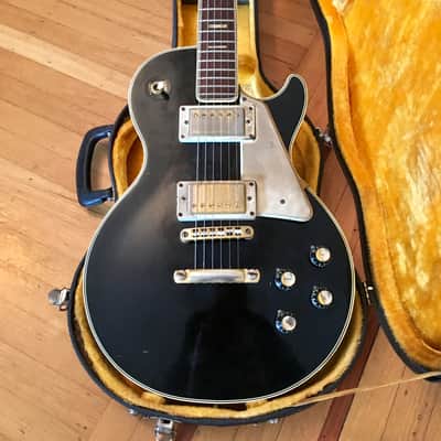 Greco Singlecut custom lawsuit EG-600 gibson case MIJ original vintage c 1977 Black Beauty image 3