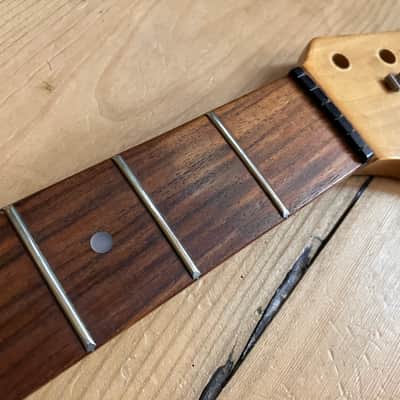 Vintage V6 Electric Guitar Neck 21 fret Korea 1990s image 3