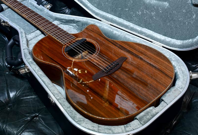 Furch Rainbow OMc-DW Custom Sinker Redwood / Black Walnut image 1