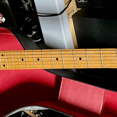 1980's Hondo Lazer 3 Pickup Electric Guitar image 2