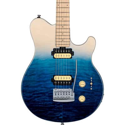 STERLING BY MUSIC MAN AX3QM-SPB-M1 Axis - Spectrum Blue image 5