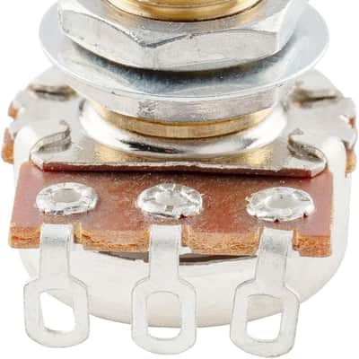 Brass Thread Mini Metric Size B25K Guitar Pots Linear Taper Potentiometers for Electric Guitar or Bass(Set of 2) image 3