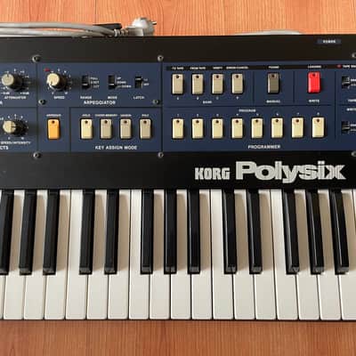 Korg PolySix 220v + Midi ModyPoly HiRes Tubbutec + Korg Flightcase image 4