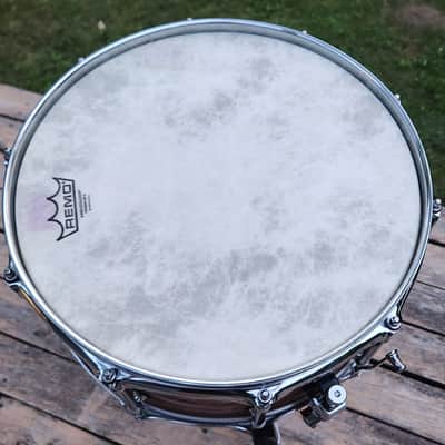 STUDIO SALE! Pearl Limited Edition Exotic Series Kapur Wood Snare 14"×6.5" 2013 image 6