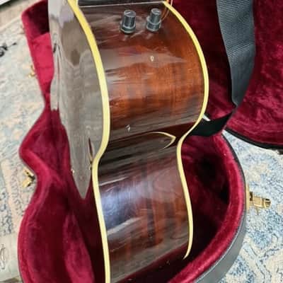 Guild B 30-E Acoustic Bass Guitar - Made in USA early 1980's B 30-E Early 1980's - Natural over solid spruce top image 5
