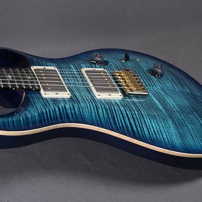 PRS Custom 24 Wood Library Y2 SA Back ZI/FB Cobalt Blue image 4