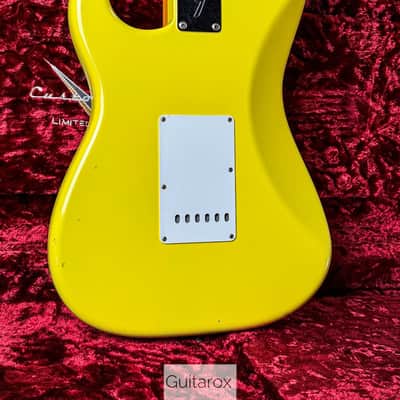2016 Fender 69 Strat Closet Classic Yellow image 14