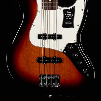Fender Player II Jazz Bass Rosewood Fingerboard 3-Color Sunburst (736) image 3
