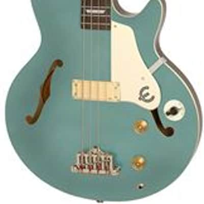 Epiphone Jack Casady Signature Bass Guitar Pelham Blue image 1
