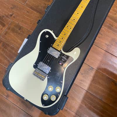 Fender American Professional II Telecaster Deluxe Maple Olympic White #US22041643 (8lbs, 3.3oz) image 2
