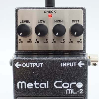 Boss ML-2 Metal Core Distortion Guitar Effect Pedal H2B4374 image 3