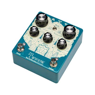 EarthQuaker Devices Towers Stereo Reverberant Filter Pedal image 2
