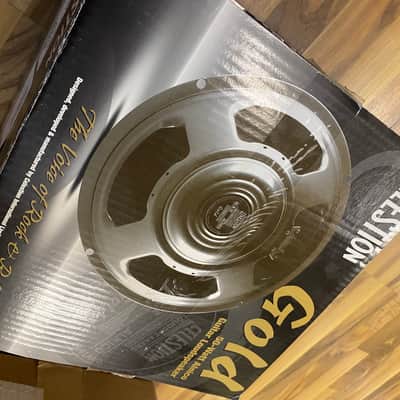 Celestion Gold G12 Alnico T5472 12" 15 Ohm 50W Guitar Speaker - Made In England image 6