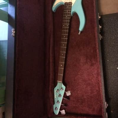 Recaster Bombora Bass relic Daphne Blue surf bass image 6