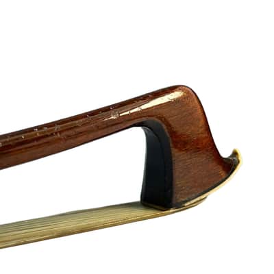 Vintage Fine 4/4 French Violin Bow – PRS Stamped – Jean Pierre Marie Persoit&Case - Silver Winding - 61 gr., 74.5 cm.-FREE Shipping - Videos image 6