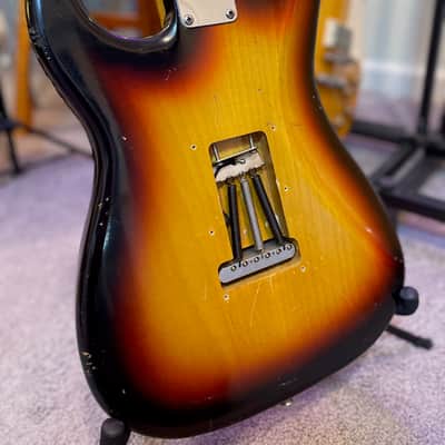 Fender Stratocaster in vintage Sunburst - Aged by MJT Guitars - Medium Relic. Premium Ash Body image 12