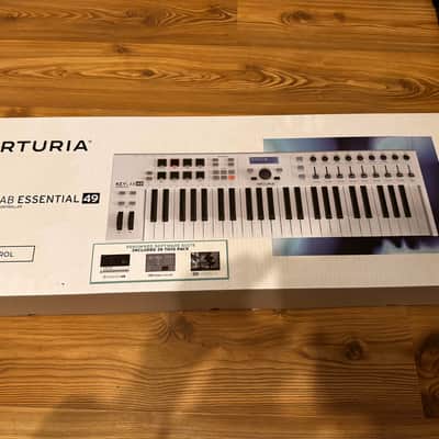 Arturia KeyLab Essential 49 MIDI Controller 2017 - Present - White image 4