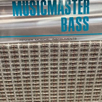 Fender Musicmaster Bass 2-Channel 12-Watt 1x12" Bass Combo 1970 - 1980 - Silverface image 13