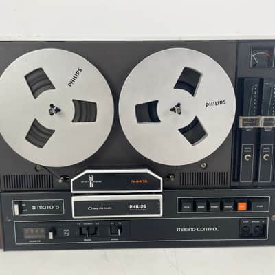 Philips - N4415 - Reel-to-Reel Recorder - 18 CM - 2-Head - Serviced (New Belts/Cleaned) image 7