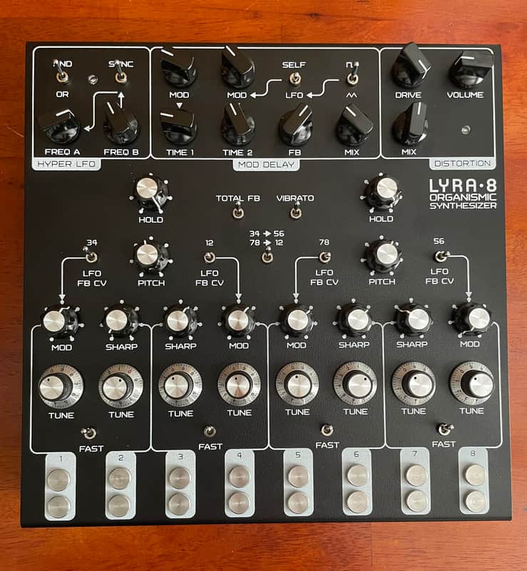 Soma Laboratory Lyra-8 Organismic Synthesizer 2017 - 2020 - Black