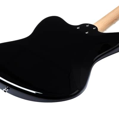 Schecter Japan AR-06 Black Alder Maple Jaguar Shape Gotoh Electric Guitar image 4