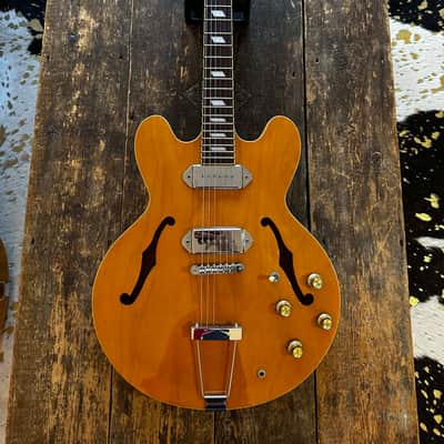 Epiphone 1999 Casino Electric Guitar Gloss Natural Finish Peerless Factory Korea w/ OHSC image 11