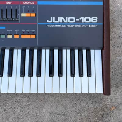 Roland Juno-106 61-Key Programmable Polyphonic Synthesizer 1984 - 1985 Fully Serviced image 2