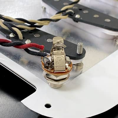 AxLabs Habanero Loaded Strat-Style Pickguard - S/S/S 2023 - White with White Covers image 4
