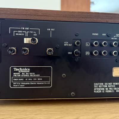 Technics SA-5570 Vintage Receiver - Made in Japan image 5