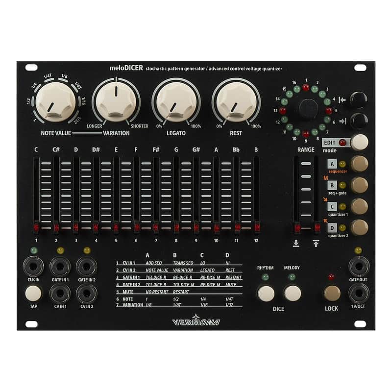 Vermona Vermona Melodicer Eurorack Stochastic Pattern Generato…