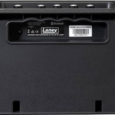 Laney Mini-STB-SuperG SuperGroup Portable Bluetooth Battery-Powered Guitar Amp With Tonebridge Delay effect & Clean/Drive Channels dual speakers image 4
