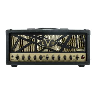 EVH 2253060000 5150III 50W EL34 Tube Head with Dual Concentric Controls, 4-Button Footswitch and 3 Channels (Black) image 1
