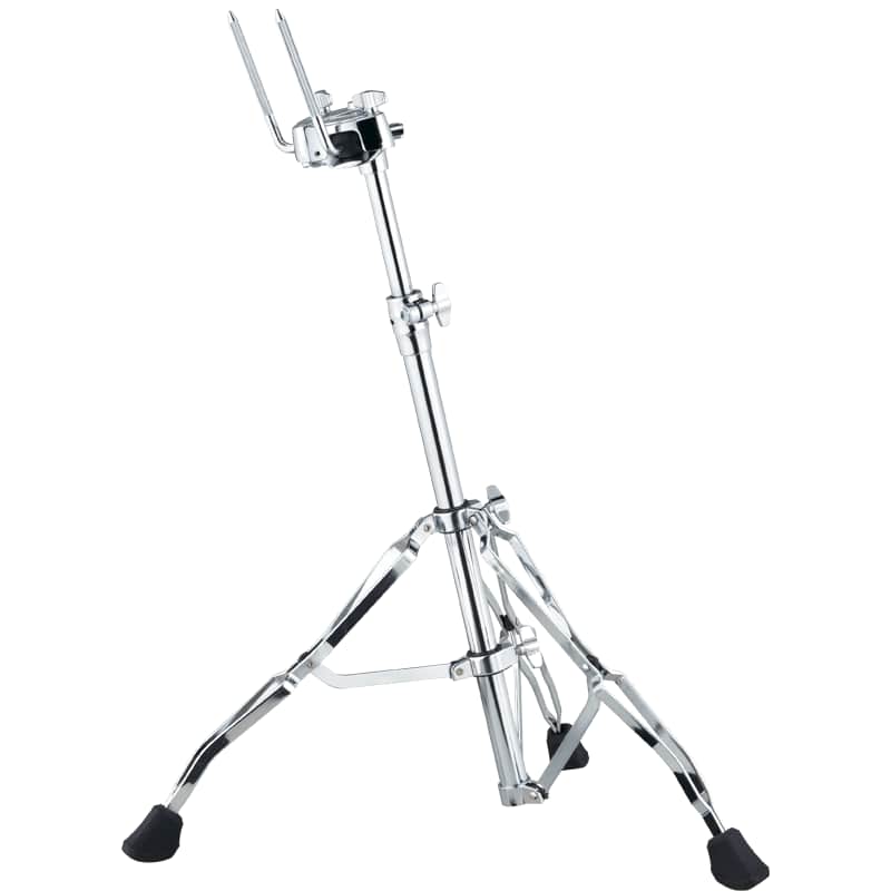 Tama HTW839W Roadpro Series Double-Braced Dual Tom Stand w/ Stilt Base image 1