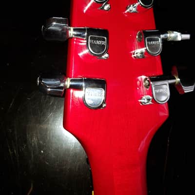Hamer studio custom USA Sunburst Flamed Top  * Bound And Crown* Extremely RARE Version With Floyd rose image 7