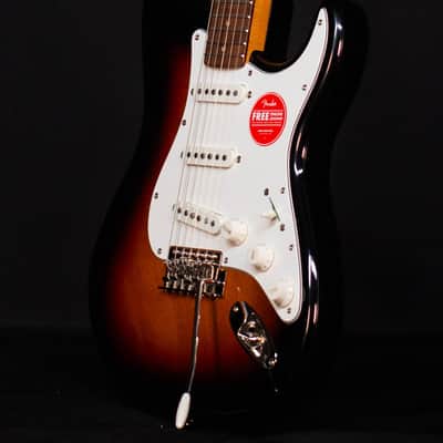 Squier Classic Vibe '60s Stratocaster, Laurel FB, 3-Color Sunburst image 2