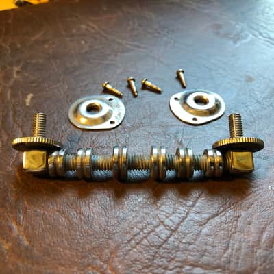 Vintage Teisco Adjustable Electric Guitar Bridge image 1