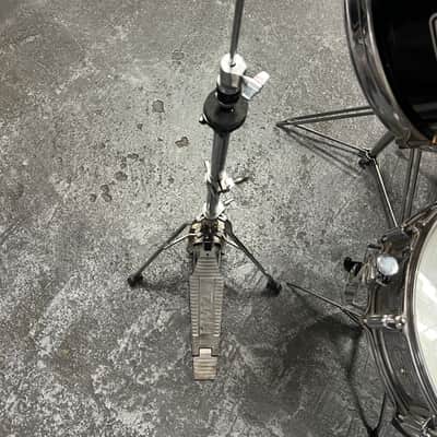 Vintage 1970's Rogers 7-Piece Drum Set, Black w/ Dyna-Sonic Custom Build Roger's Snare & Hardware image 25