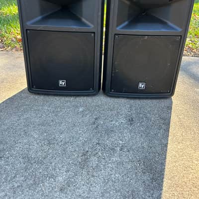 Pair of Electro-Voice SX80 Passive Speakers - Black | Reverb