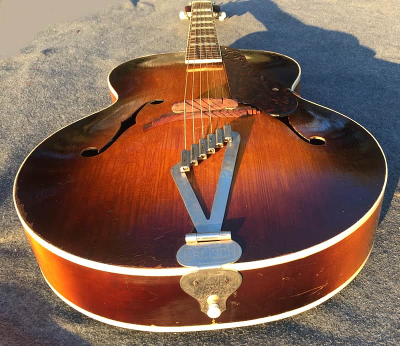 Gretsch ACOUSTIC SYNCHROMATIC Model 100 6014 Archtop 1948 Sunburst
