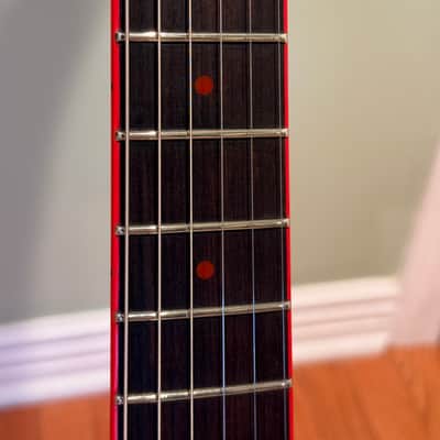 Washburn A20V Stage Series Electric Guitar RARE Black/Red Original OHSC Vintage image 17