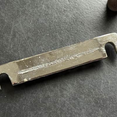 1973 Gibson Harmonica Bridge mit Aluminium Tailpiece Set image 5
