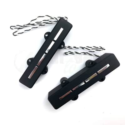 Nordstrand Audio 4 String Big J Blade 4 Single Coil Jazz Bass® Pickup Set - Clean & Clear image 3