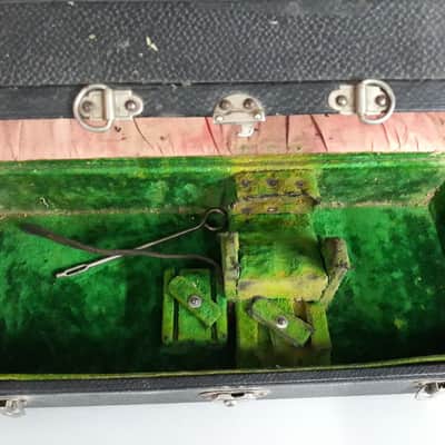 Holton H-C Silver Trumpet, vintage w/ original Frank Holton hard-shell case - Consignment image 6