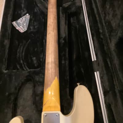 Nash PB-52 Bass Guitar, Mary Kaye White, Light Aging image 7