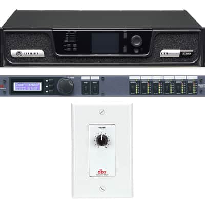 Crown CDI2300 CDI 2 x 300 Watt 70V Commercial Amplifier+Processor+Wall Control image 1