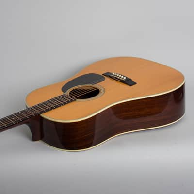 C. F. Martin D-28S Flat Top Acoustic Guitar (1971), ser. #288699, original molded blue plastic hard shell case. image 7
